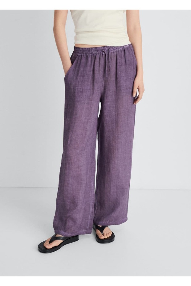 Rami overdyed tasarım pantolon - 1