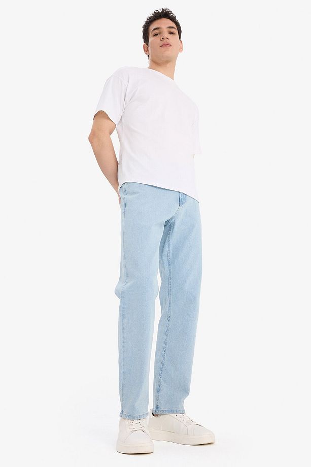 Sergio Regular Fit Normal Kalıp Normal Bel Boru Paça Jean Pantolon E1936ax25sp - 4