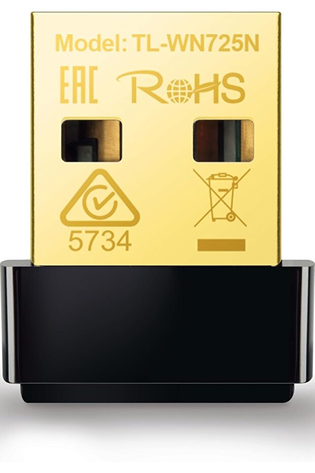 Wireless WiFi Network Adapter N150 USB Port for Desktop Computer, TL-WN725N by TP-Link - 1