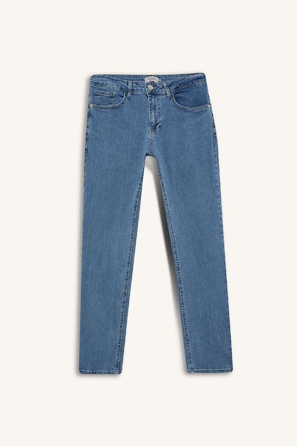 Sergio Regular Fit Normal Kalıp Normal Bel Boru Paça Jean Pantolon E3322AX25SP - 7