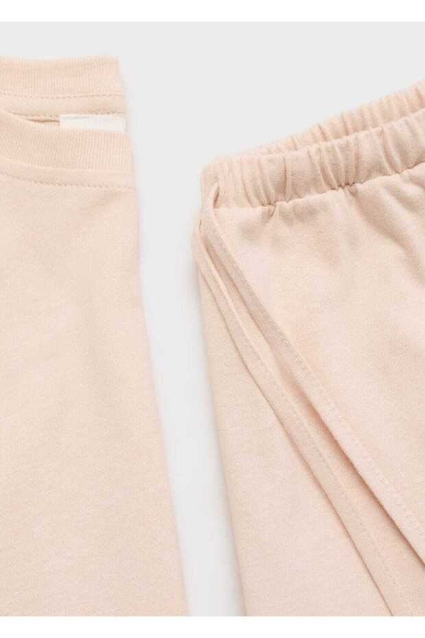 Yumuşak apreli pamuklu sweatshirt - 6