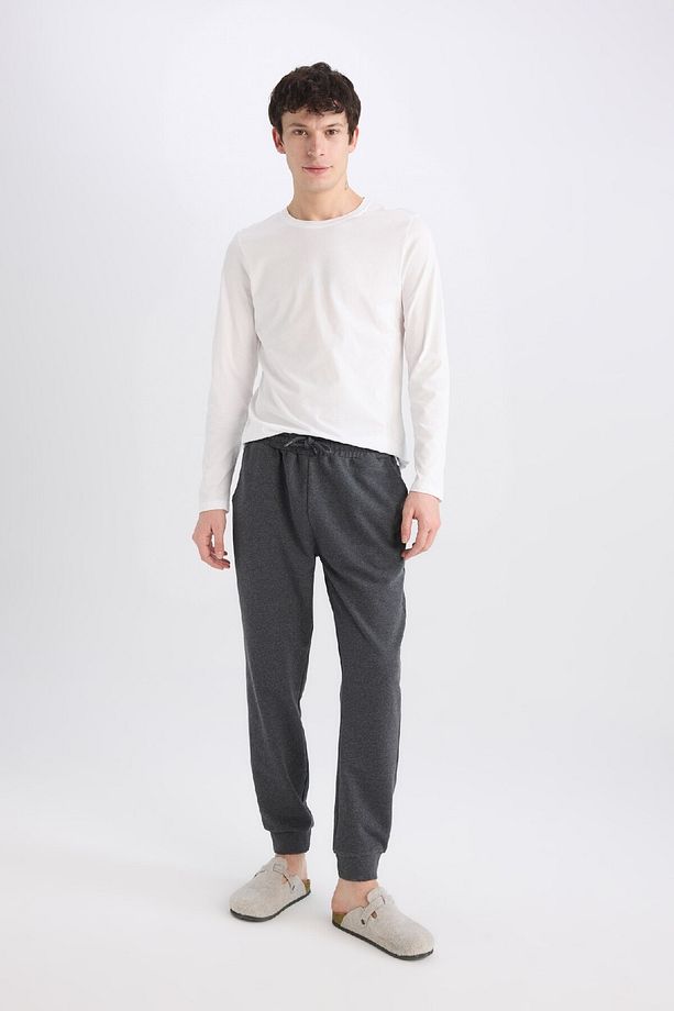 Regular Fit Cepli Beli Bağcıklı Pijama Altı 3199449 - 2