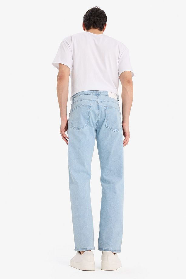 Sergio Regular Fit Normal Kalıp Normal Bel Boru Paça Jean Pantolon E1936ax25sp - 7