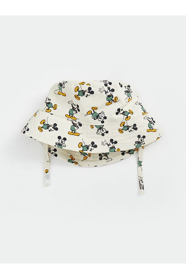 LCW baby Mickey Mouse Baskılı Erkek Bebek Bucket Şapka - 3