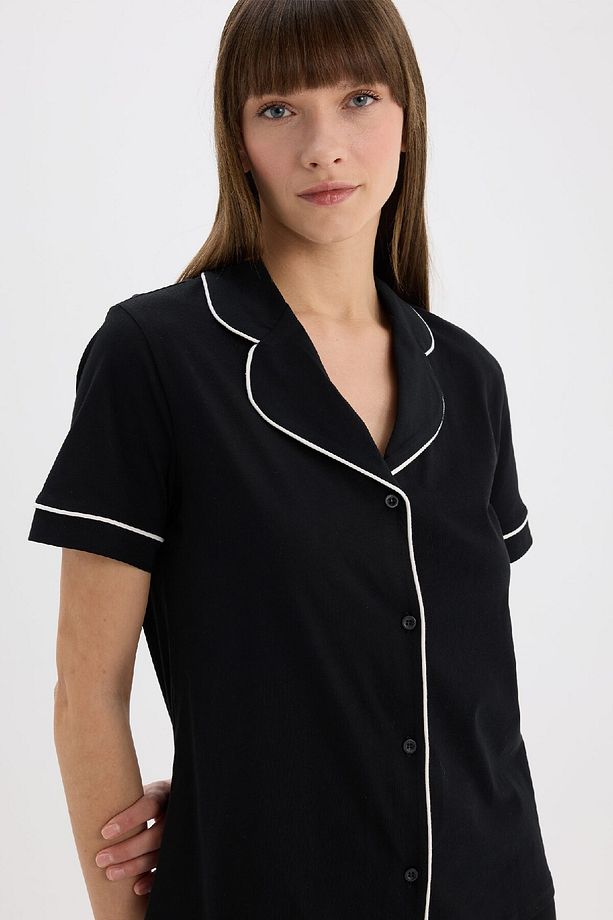 Pijama Takımı Kısa Kollu Üst Uzun Esnek Belli Altı-fall In Love D0917ax25sp - 4