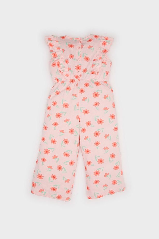 Kız Bebek Çiçekli Tulum E5791A525SM - 4