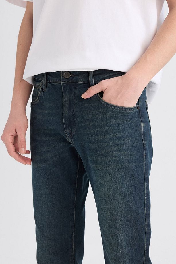 Sergio Regular Fit Normal Kalıp Normal Bel Boru Paça Jean Pantolon E5393ax25sp - 5