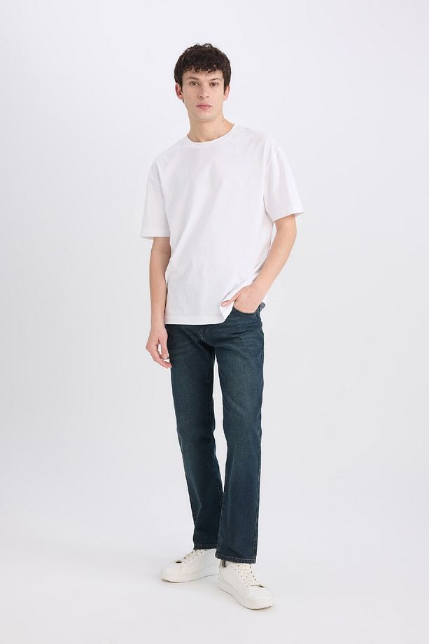 Sergio Regular Fit Normal Kalıp Normal Bel Boru Paça Jean Pantolon E5393ax25sp - 2