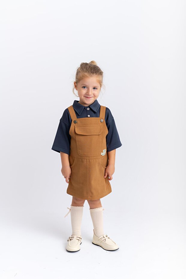 Gabardin Jile 2-7 Years Old Tan