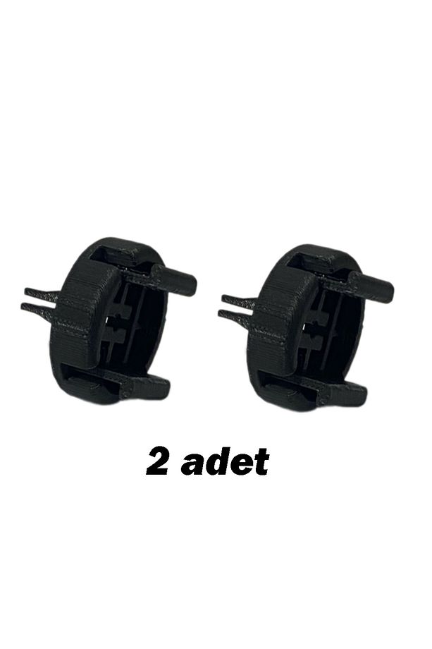 Opel Corsa C Ön Tampon Braketi 2001-2003 ABS 3D 2 ADET - 1