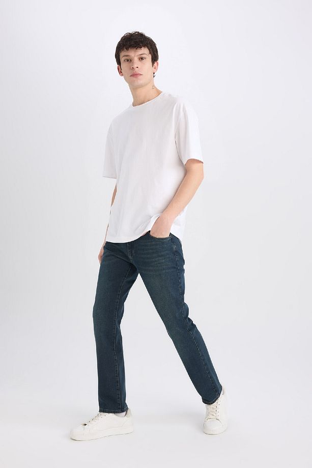 Sergio Regular Fit Normal Kalıp Normal Bel Boru Paça Jean Pantolon E5393ax25sp - 3