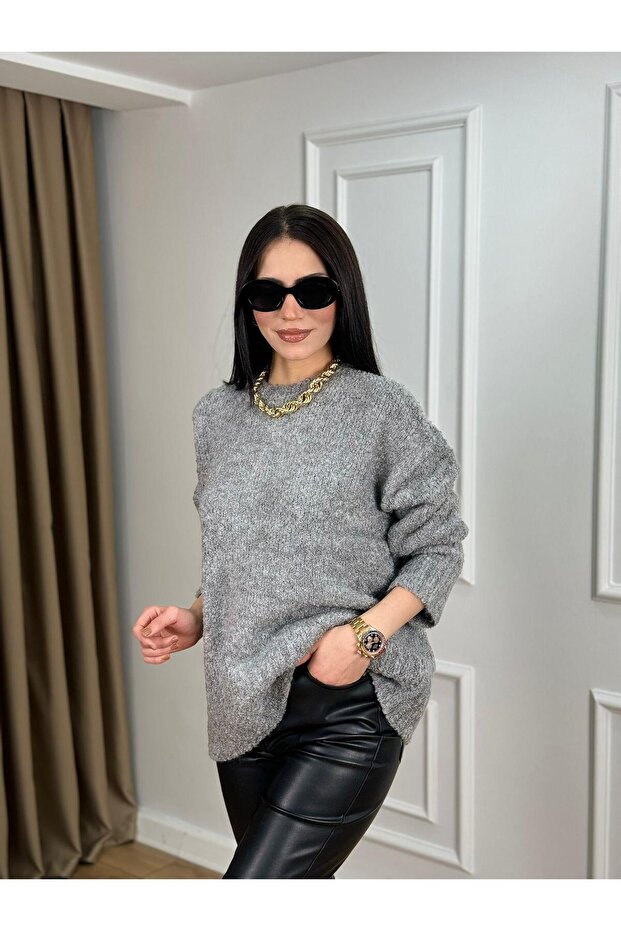 Gri - Teddy Basic Kazak - 3