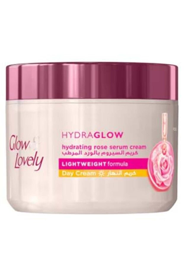 Glow & Lovely Serum & Rose Moisturizing Day Cream, 50g