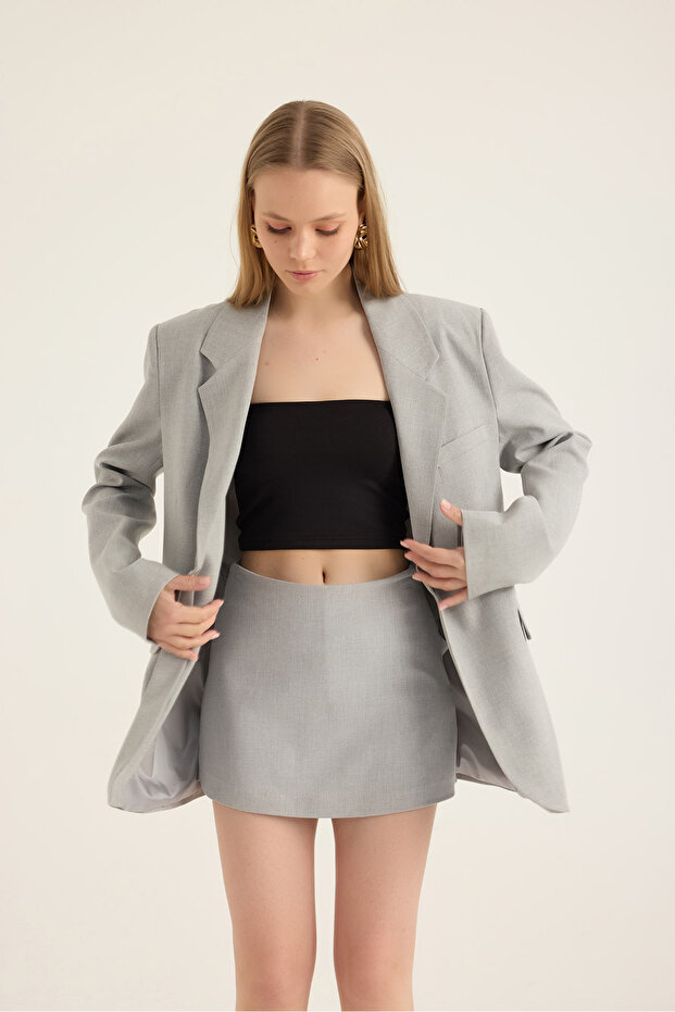 Basic Strapless Crop Top - 7