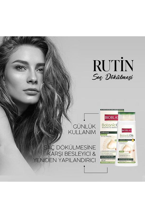 Botanic Oils Sarımsak Şampuanı 360 Mle 8'li - Kokusuz - 4