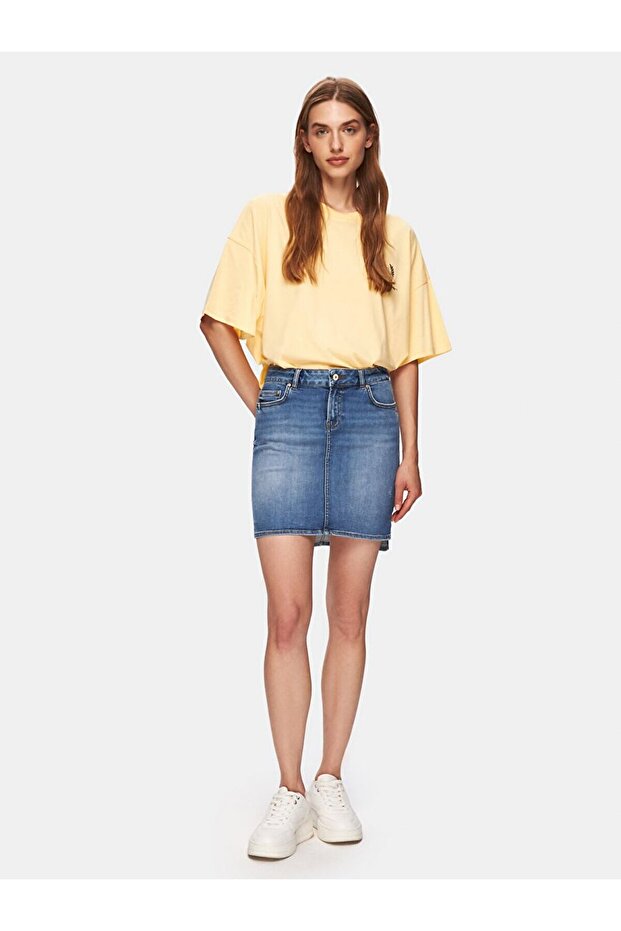 Mırah X Mini Jean Etek - 2