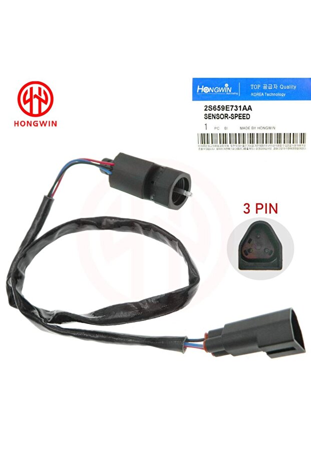 New 2S65-9E731-AA,2S65-9E731-AB Auto Speed Sensor for Ford FIESTA KA Hatchback 2S659E731AA 2S659E... - 6