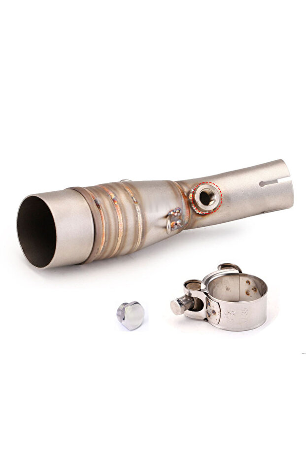 نظام كاتم صوت 51 مم لعادم الدراجات النارية XMAX-250-300 مع تعديل وصلة منتصف الأنبوب لتوصيل كاتم الصوت لـ Yamaha X