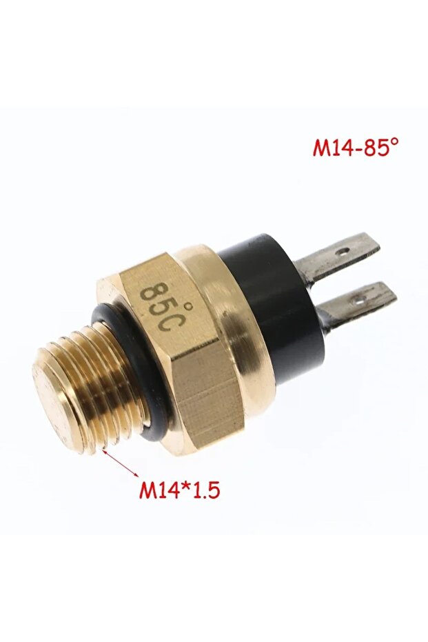 مفتاح ترموستات درجة حرارة سائل التبريد الكهربائي M14-85 M14 مستشعر درجة الحرارة 65/75/80 درجة مئوية لـ ATV Qua