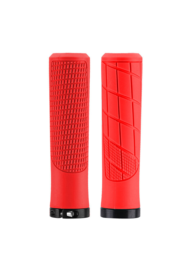 M2 Red Grip Bicycle grips MTB Cuffs Lock on Mountain Bike Handlebar Handles for Bicycle Bike Handleb