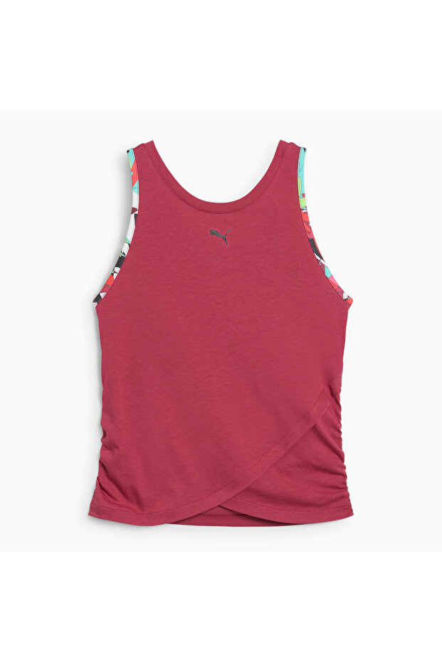 Tropical Graphic Women's Pink Tank Top ( 526788 -17)