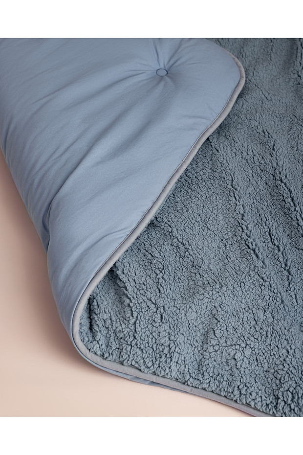 Bastien Einzelbettdecke - Blau - 6