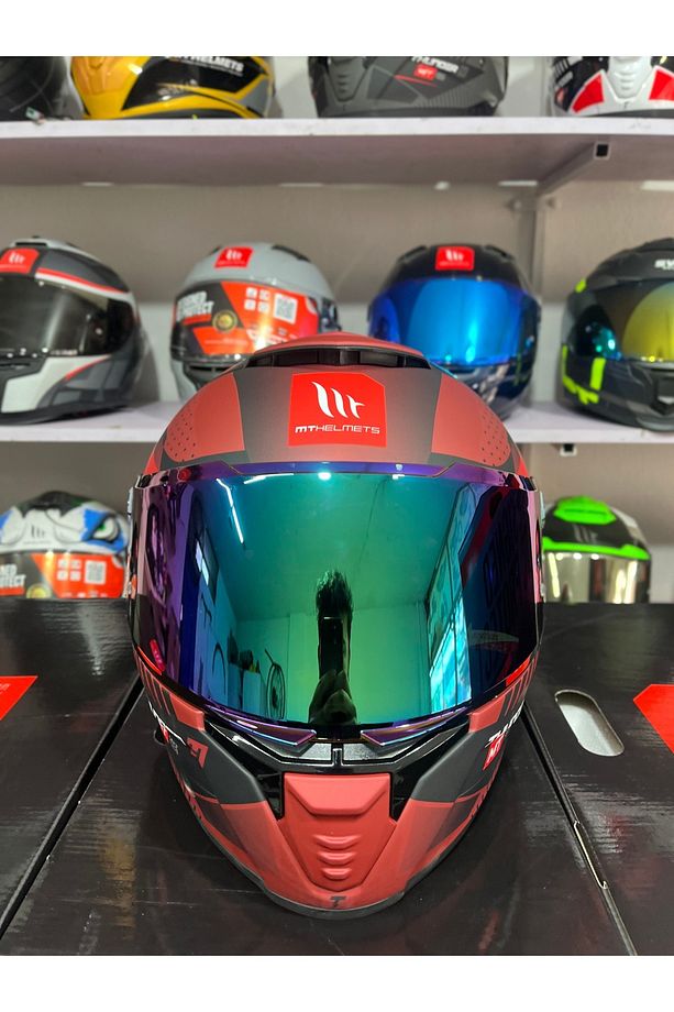 Helmets Thunder 4 Sv luminence solid kask(şeffaf vizörlü) - 4