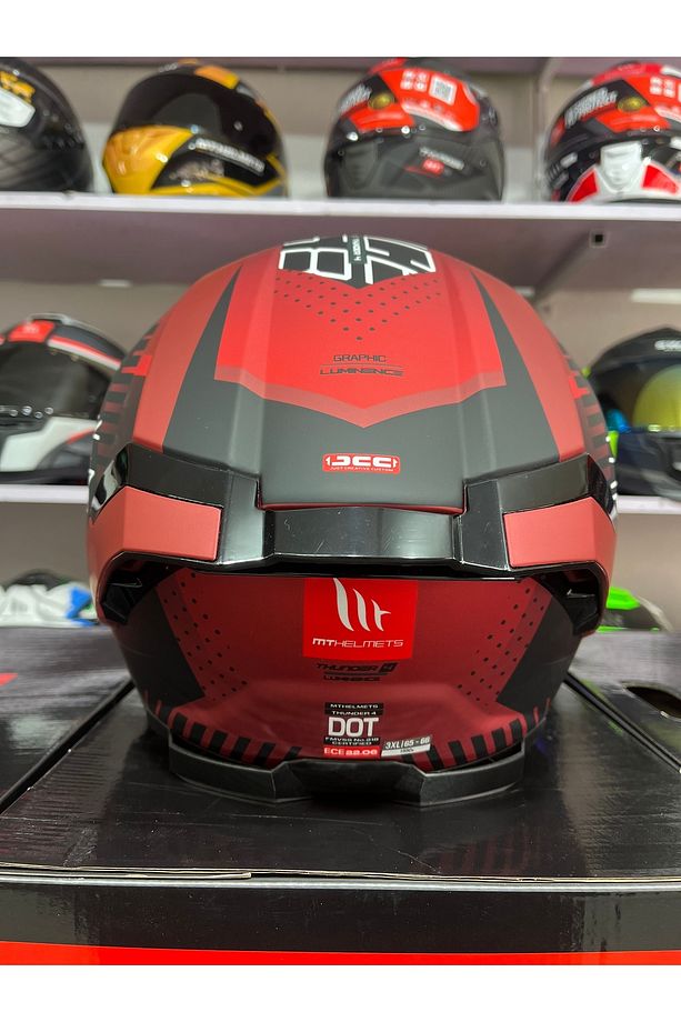 Helmets Thunder 4 Sv luminence solid kask(şeffaf vizörlü) - 5