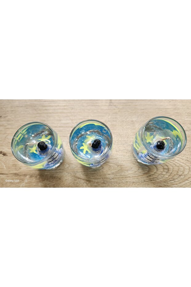 Dekoratif jel mum - 2