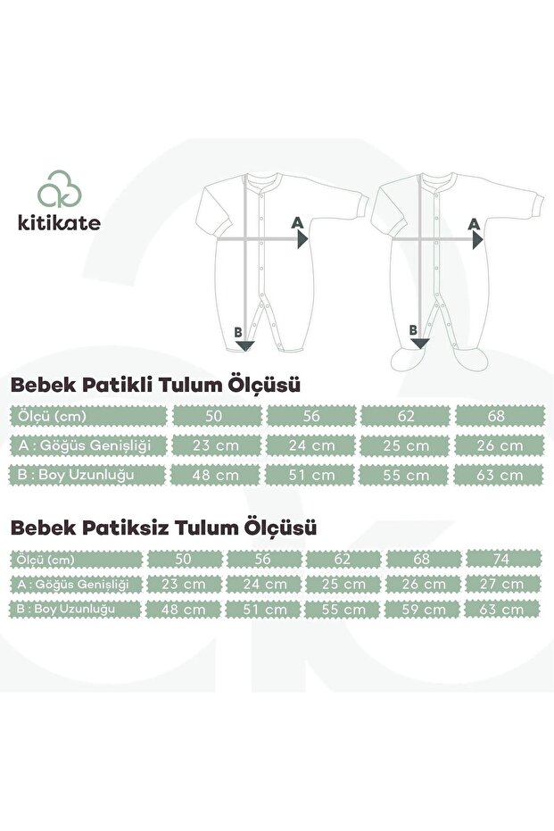 Organik New Basic Fermuarlı Tulum Natural - 3
