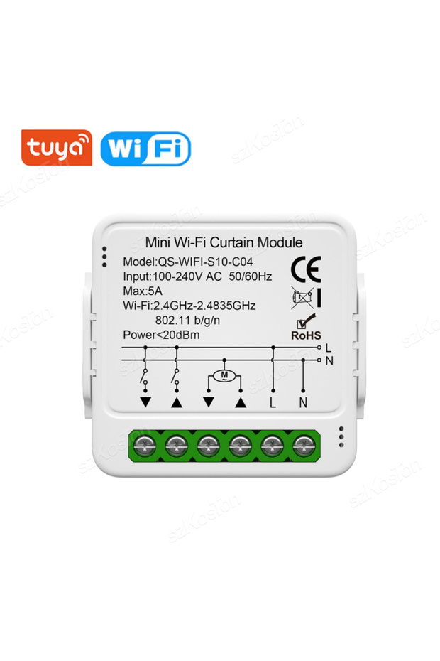 WiFi version Tuya Smart WiFi ZigBee Curtain Module Blinds Roller Shutter Electric Motor Smart Curtai