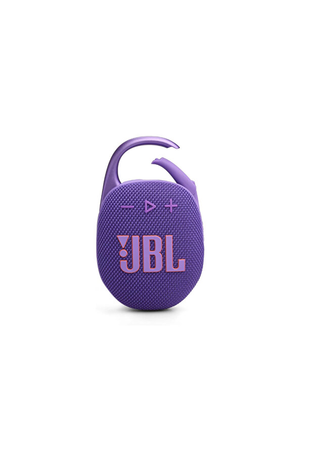 JBL Clip 5 Ultra-Portable Bluetooth Speaker with Waterproof Design and Enhanced Bass – Purple