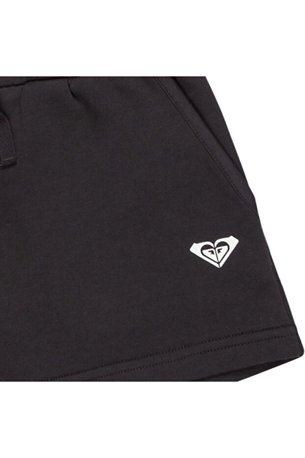 Surf Feeling Terry Short Kız Çocuk Siyah Şort Kız Çocuk ŞORT ERGFB03325 - 3