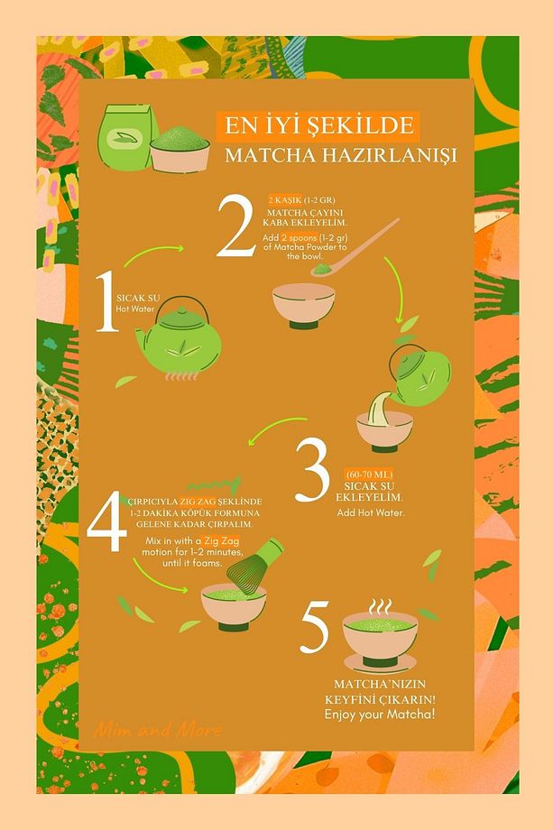 Mediterrian Matcha 2'li Set - Orange Matcha, Lemon Matcha 2'li Set - 9