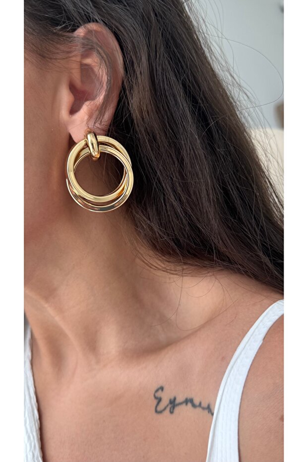 Çelik Gigi Küpe - 2