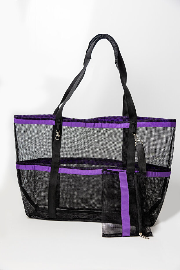 Net Bag Set 1 Piece Net Bag + 1 Piece Net Hand Bag
