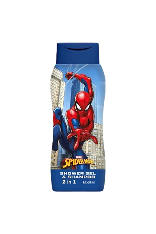 Marvel Spiderman Shower Gel & Shampoo 2 in 1 500Ml