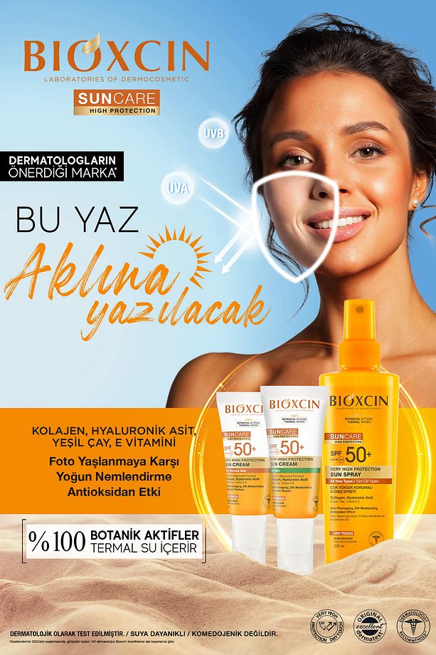 Sun Care Spf50 Çok Yüksek Korumalı Güneş Kremi 50 ml Kuru/Normal Cilt-Kolajen Hyaluronik Asit 3 adet - 8