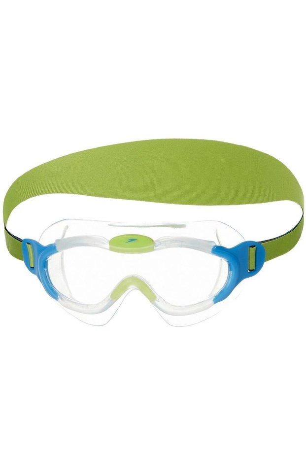 Sea Squad Mask Ju Blue/Green Unisex Children's Swimming Glasses 8-087638029