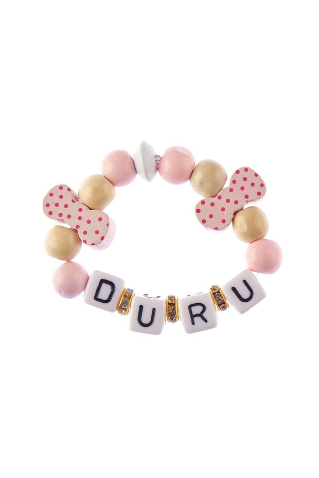 Sahi Aksesuar Wooden Beaded Baby/Child Bracelet 04