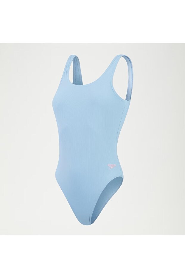 Textured Deep U-back Kadın Mayo - 5