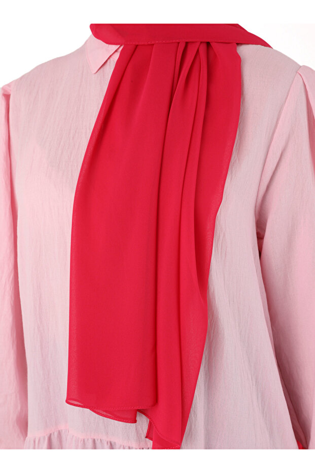 Şifon Şal - Cherry - Şal - 5
