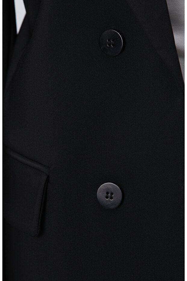 Siyah Blazer Ceket - 6
