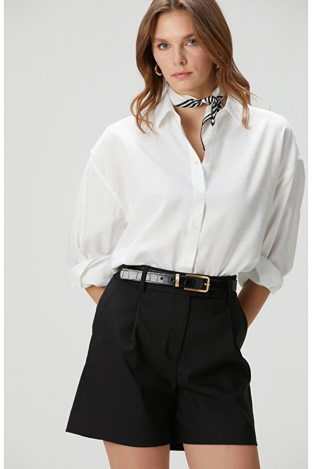 Non Iron Beyaz Gömlek - 1