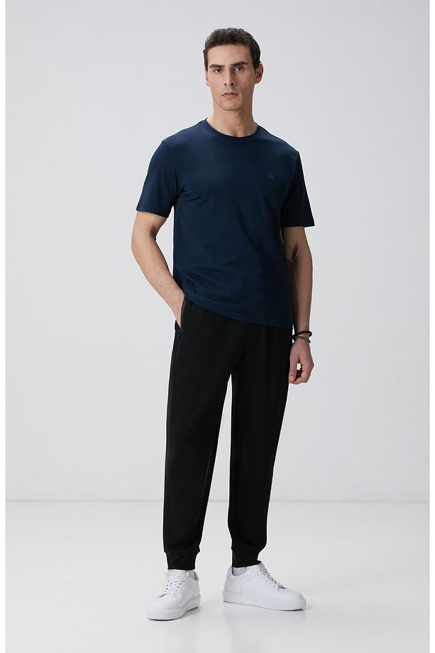 Lacivert Basic T-shirt - 3