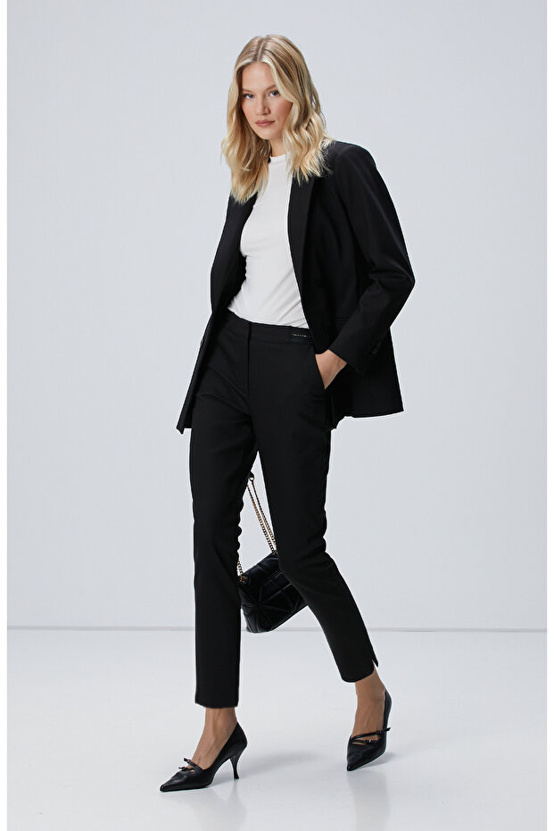 Siyah Blazer Ceket - 3