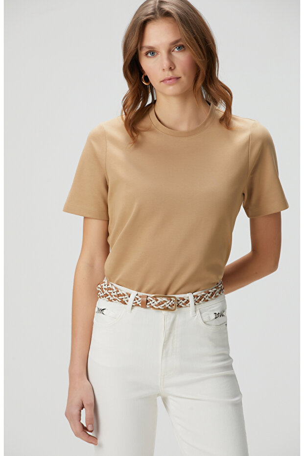 Camel Basic T-shirt - 4
