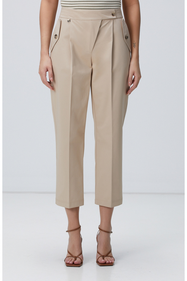 Açık Bej Pantolon - 2
