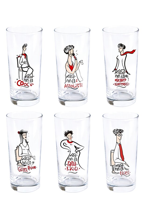 Tabletops, Raki Glass Set of 6