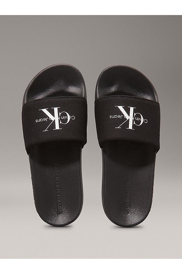 Calvin Klein Slide Monogram Flip Flops Terlik - 3